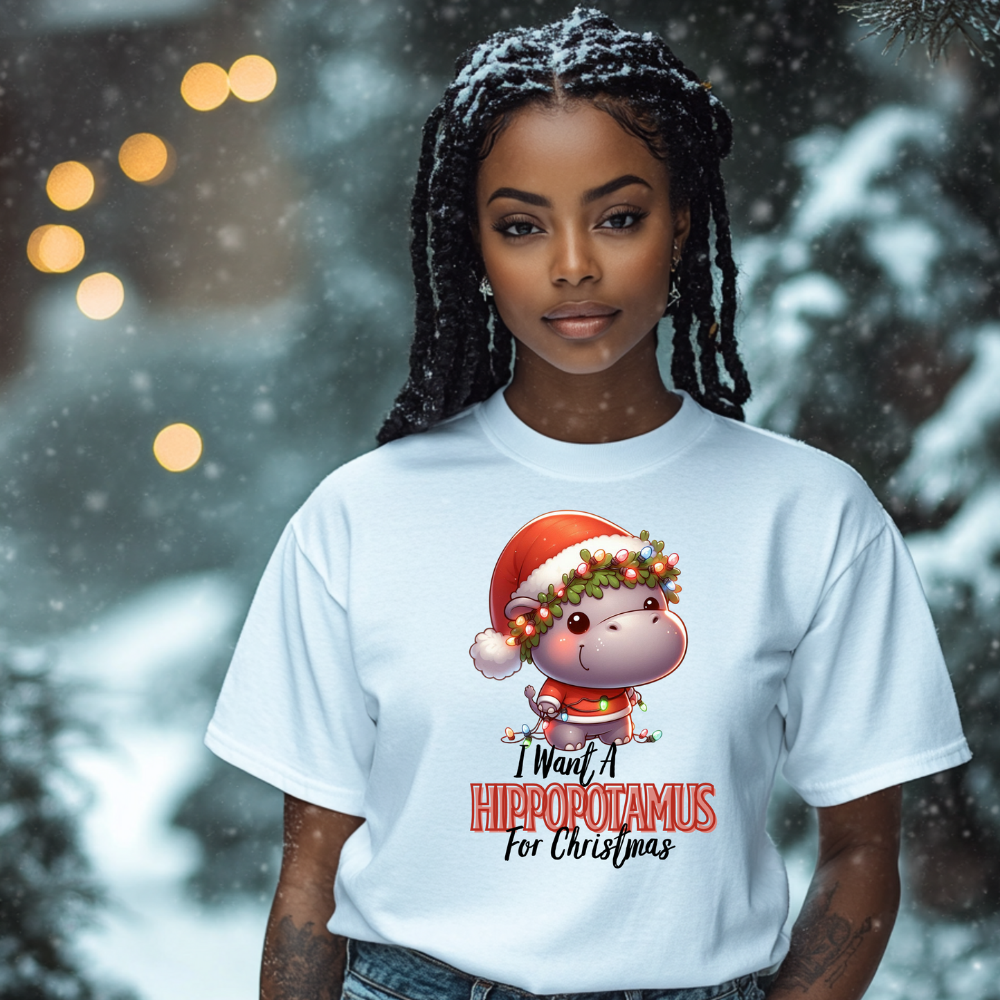 I want a hippopotamus for Christmas T-Shirt