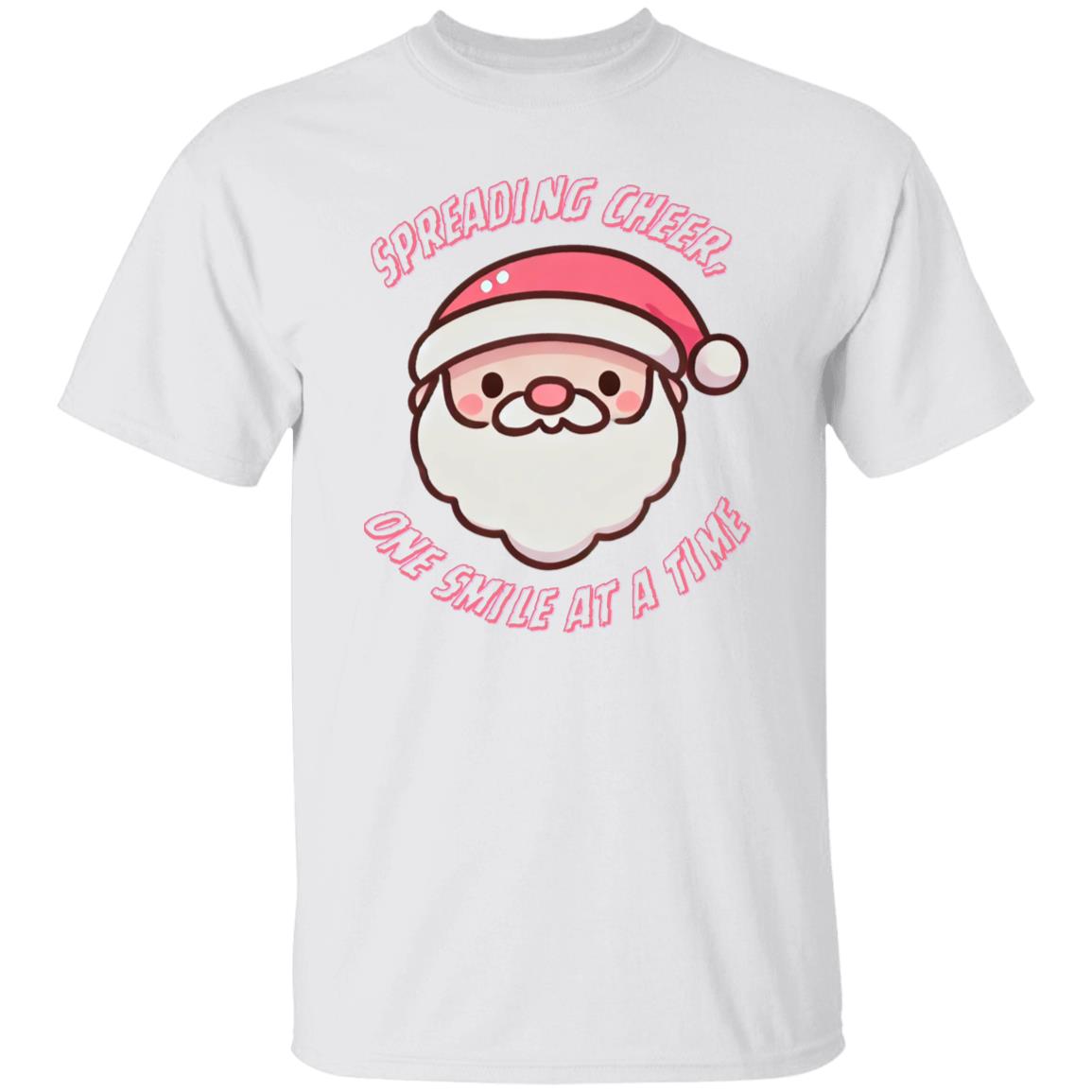 Spreading cheer, one smile at a time Santa Christmas T-Shirt