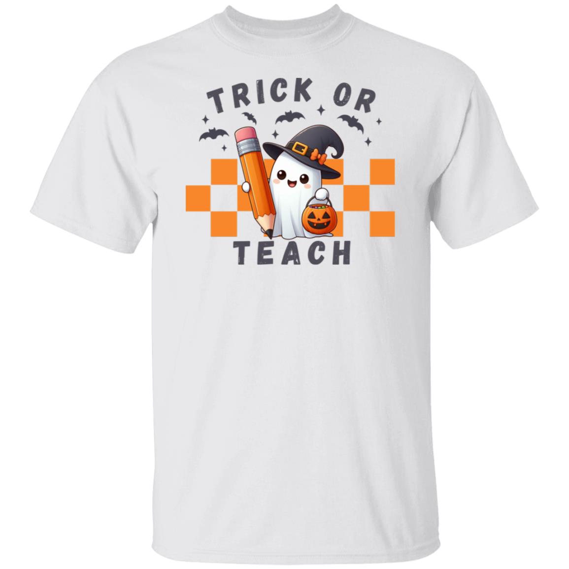 Trick or Teach Halloween Teacher T-Shirt