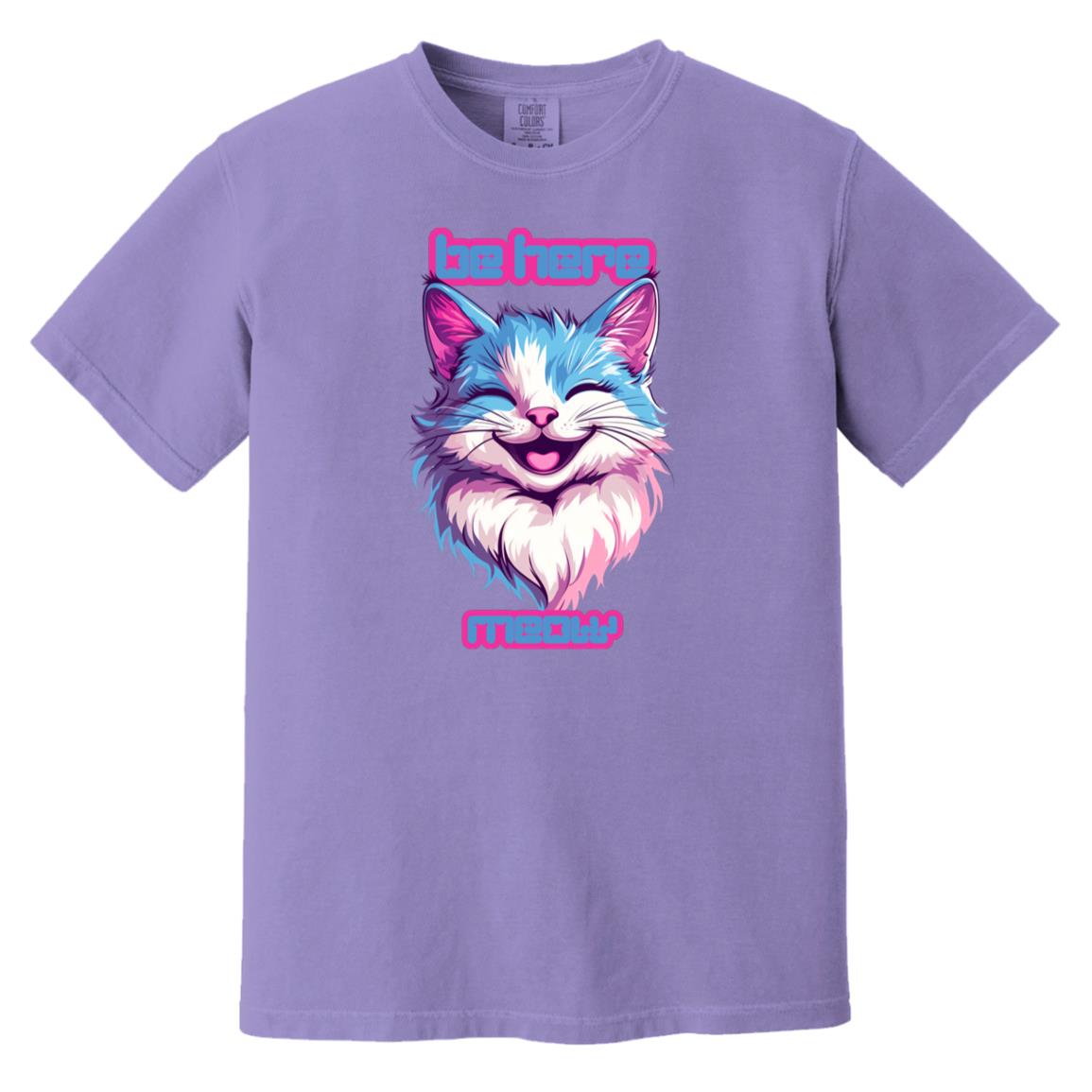 Be Here Meow Heavyweight T-Shirt