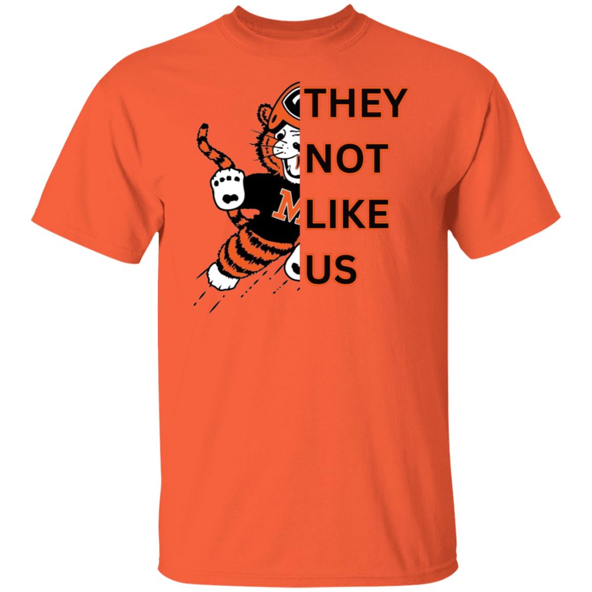 Massillon TIGERS Football They Not Like Us T-Shirt