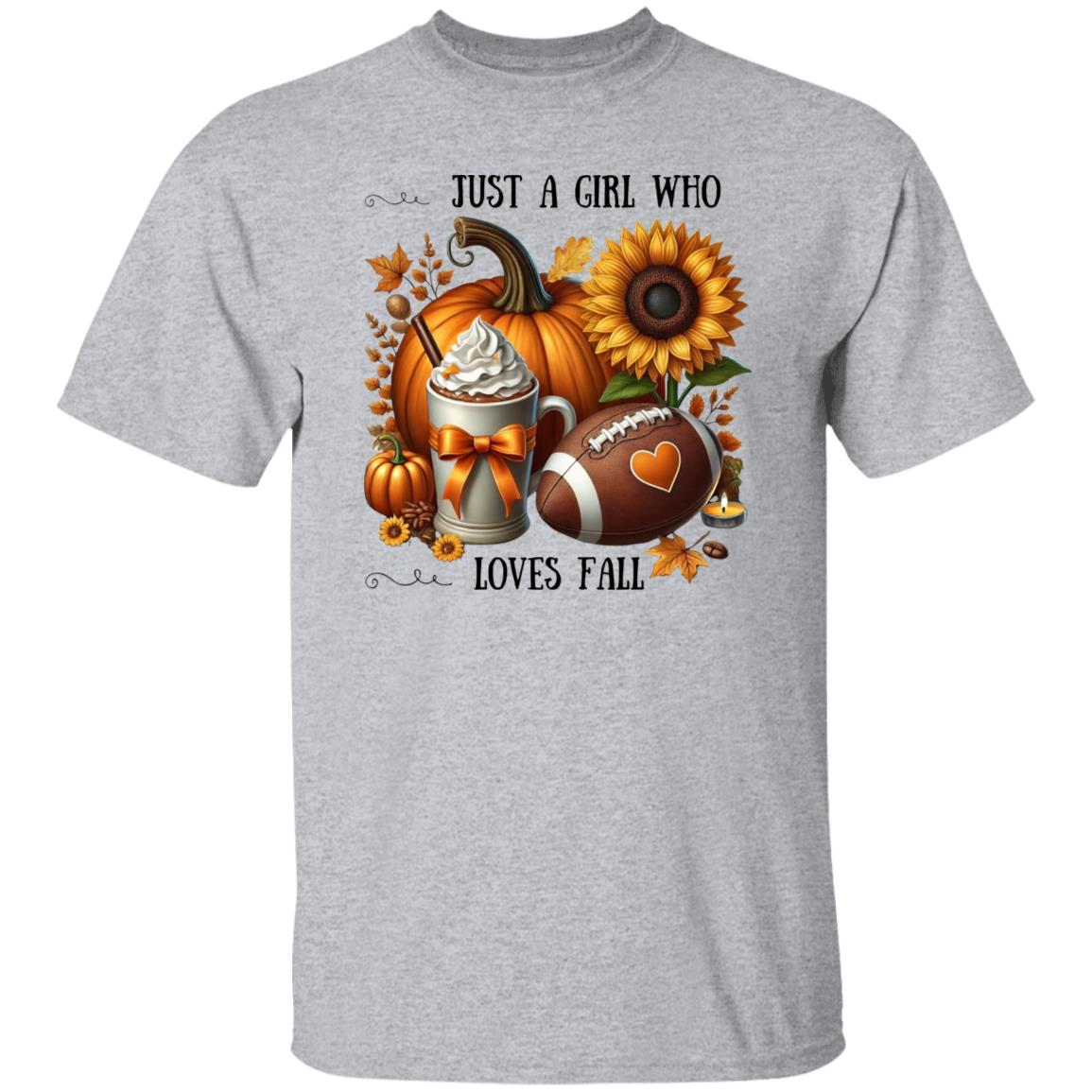 Just A Girl Who Loves Fall T-Shirt