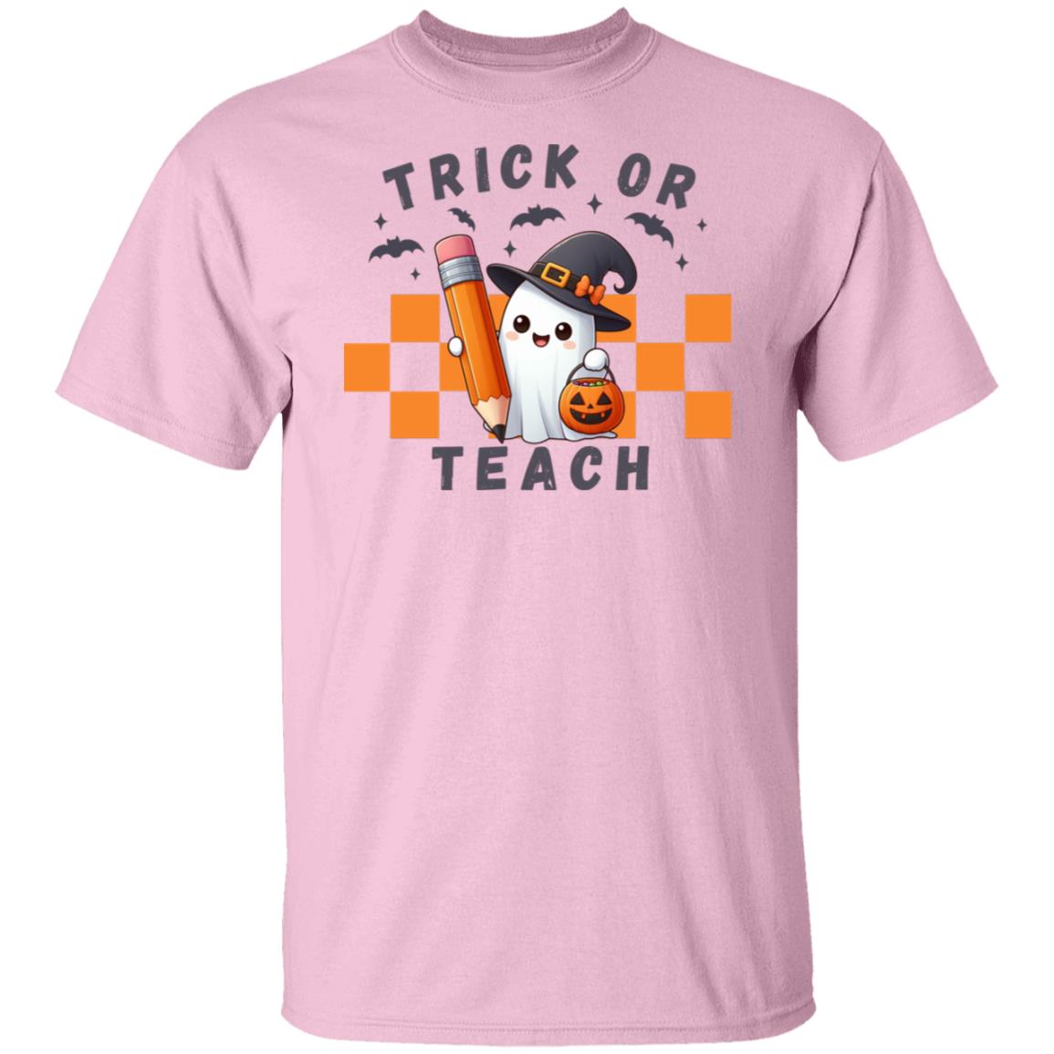 Trick or Teach Halloween Teacher T-Shirt