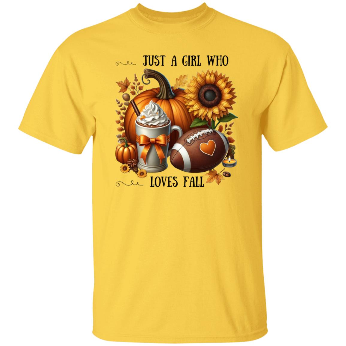 Just A Girl Who Loves Fall T-Shirt