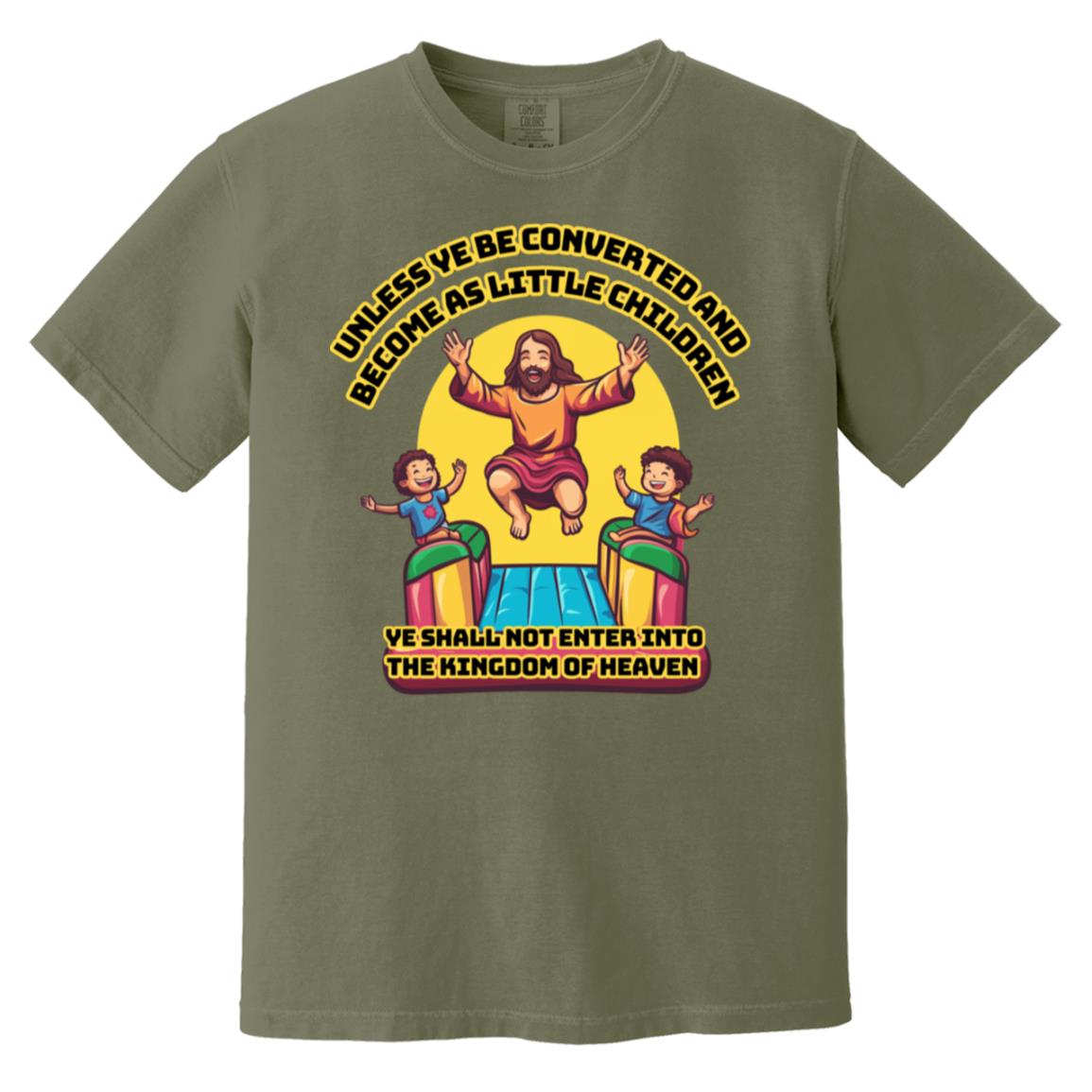 Jesus Bounce Castle Heavyweight T-Shirt