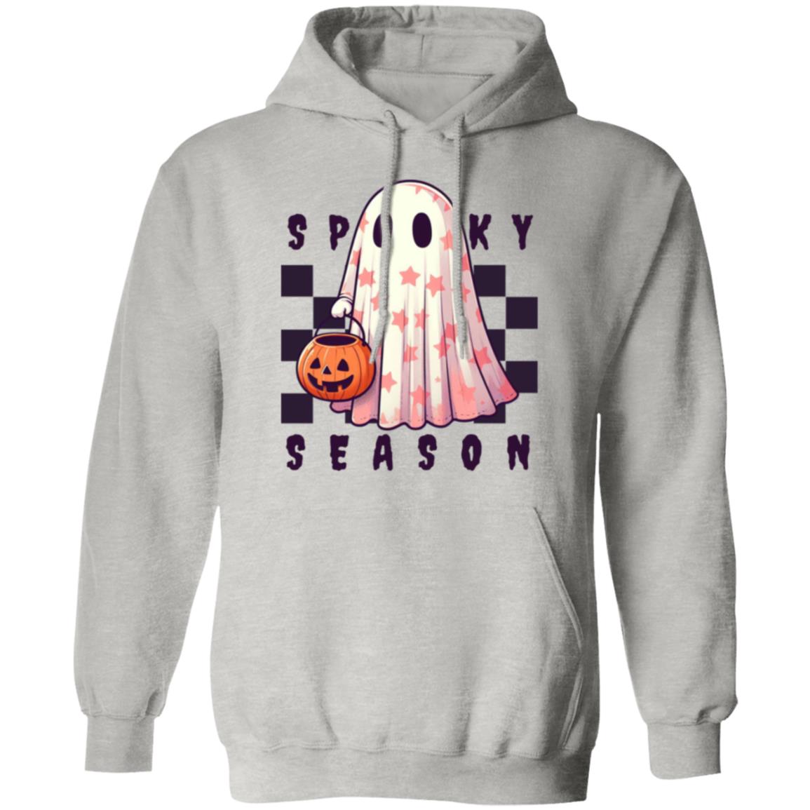 Spooky Season Ghost Halloween Pullover Hoodie