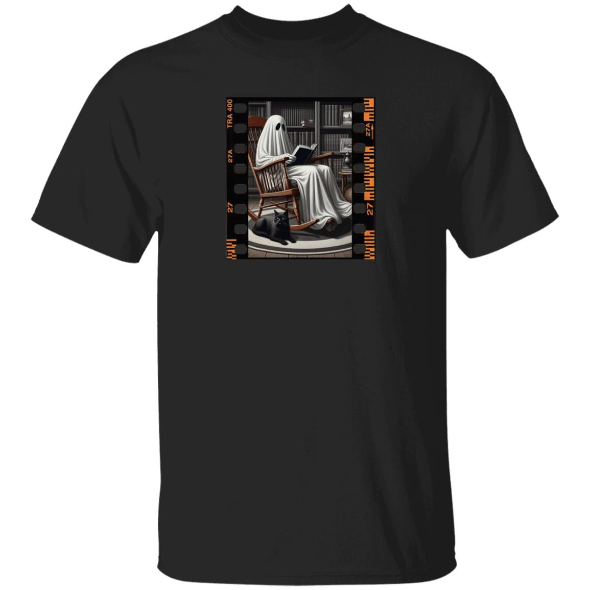 Ghost Reader on Film T-Shirt