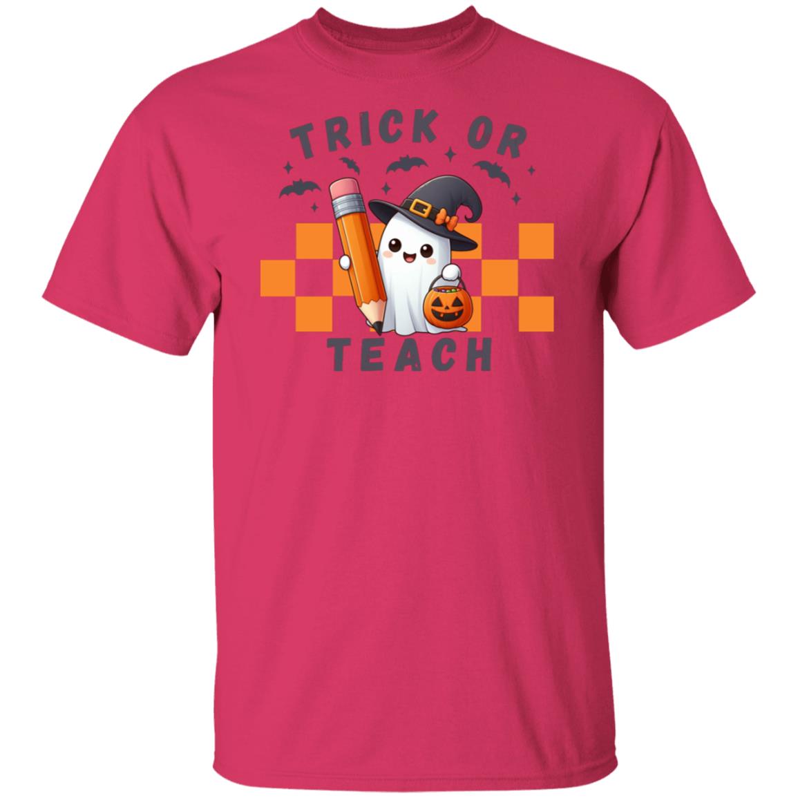 Trick or Teach Halloween Teacher T-Shirt