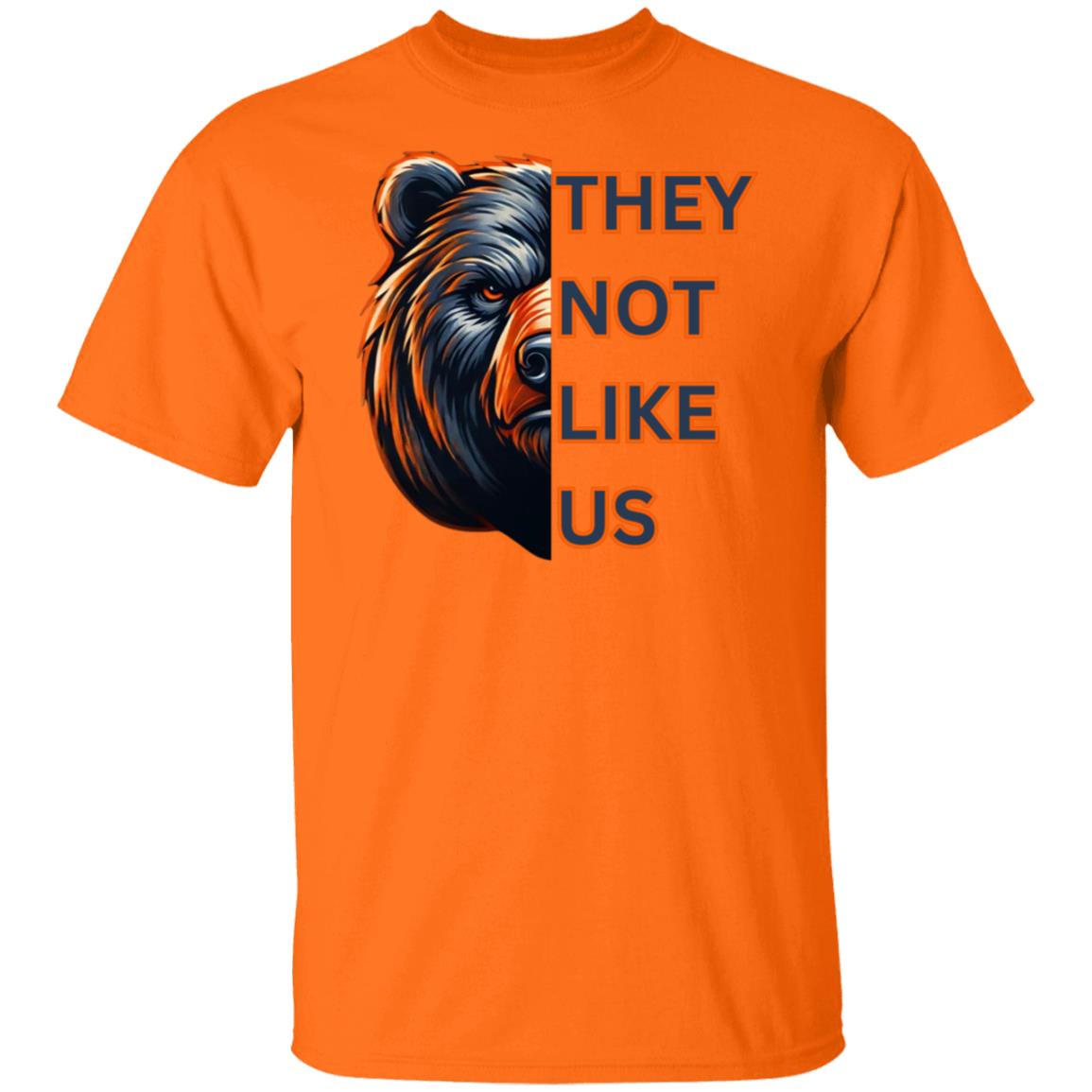 Bears they not like us football tshirt