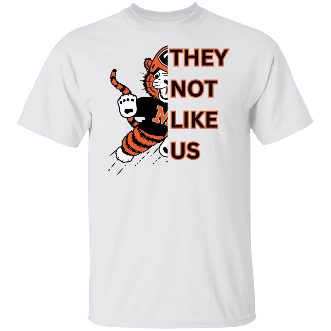 Massillon TIGERS Football They Not Like Us T-Shirt