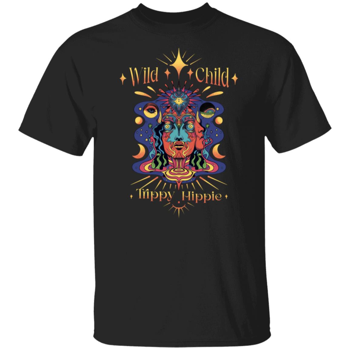 Wild Child Happy Hippie T-Shirt