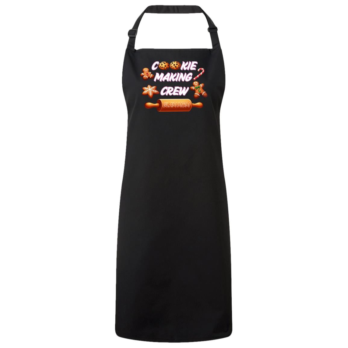 Cookie making crew (Glam Mom) Sustainable Unisex Bib Apron