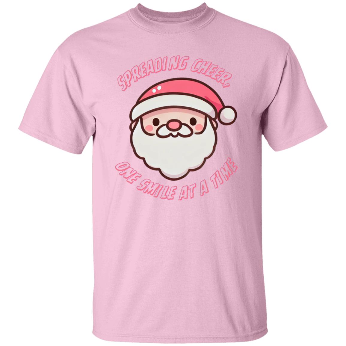 Spreading cheer, one smile at a time Santa Christmas T-Shirt