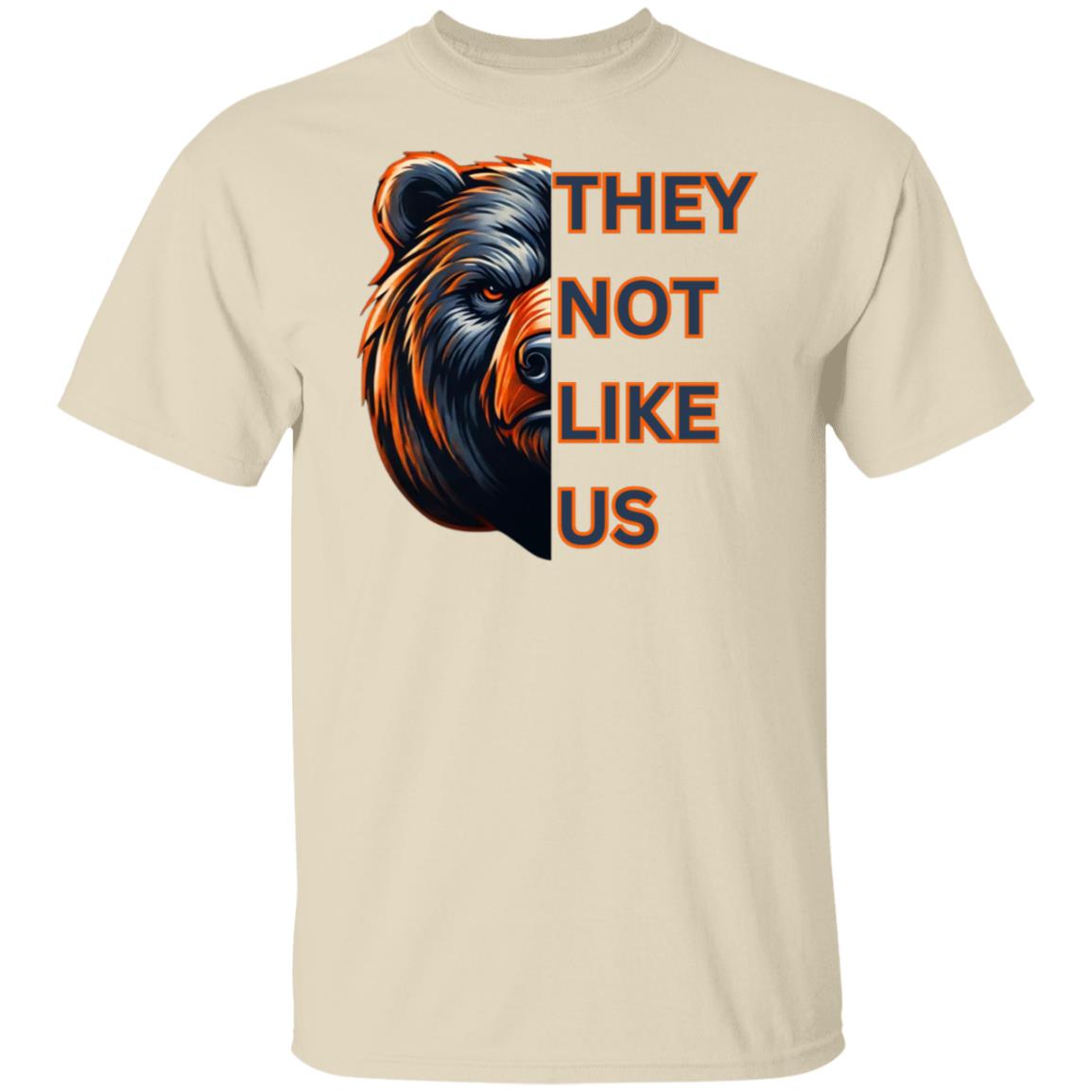 Bears they not like us football tshirt