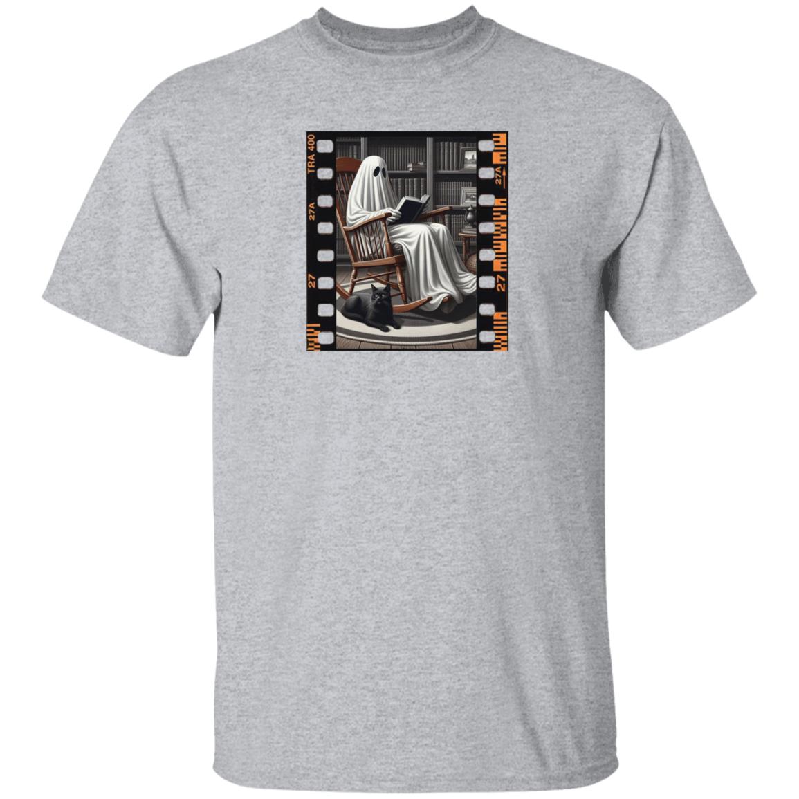 Ghost Reader on Film T-Shirt