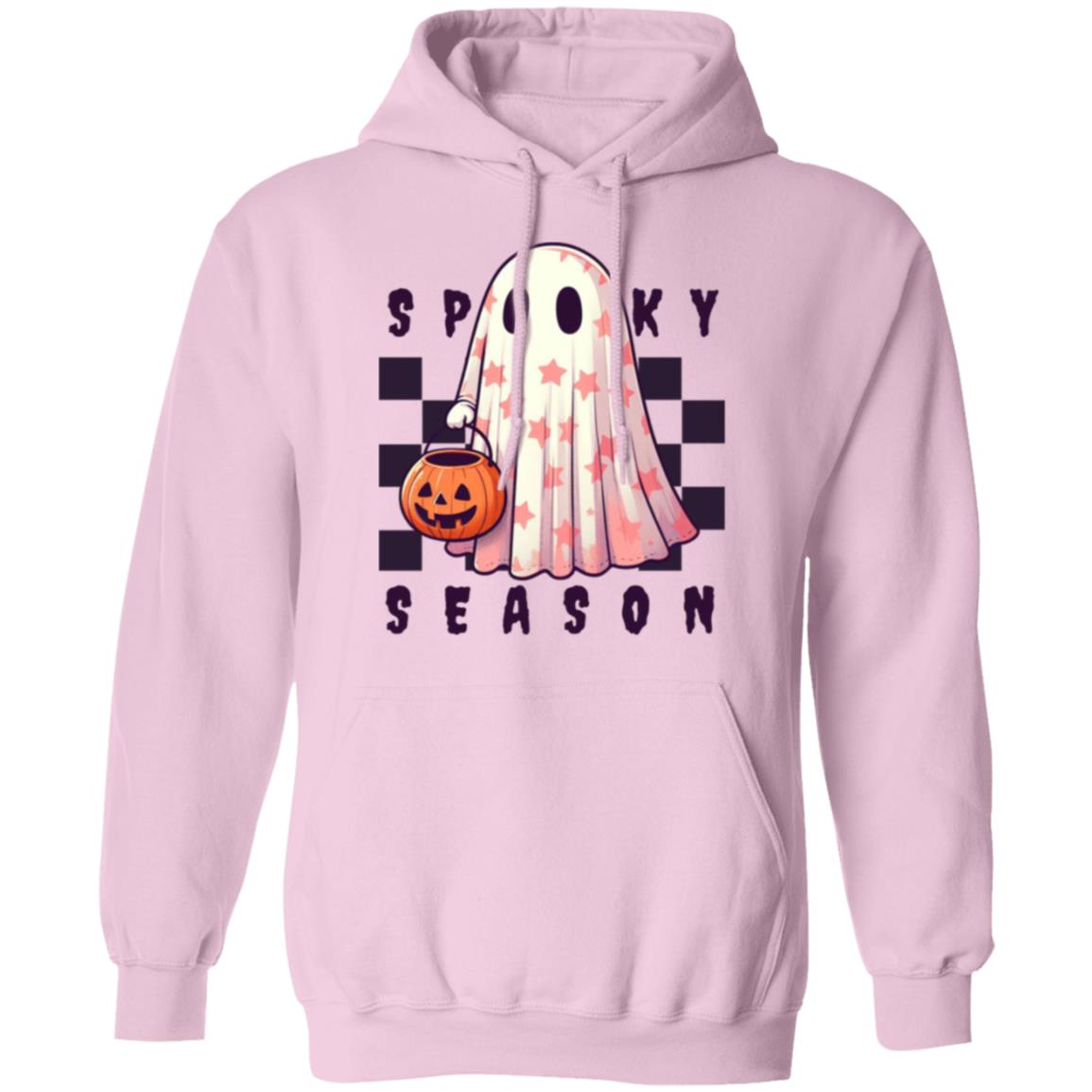 Spooky Season Ghost Halloween Pullover Hoodie