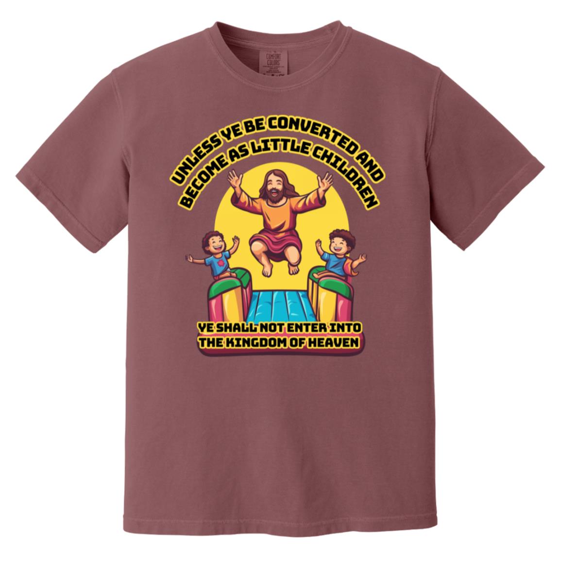 Jesus Bounce Castle Heavyweight T-Shirt