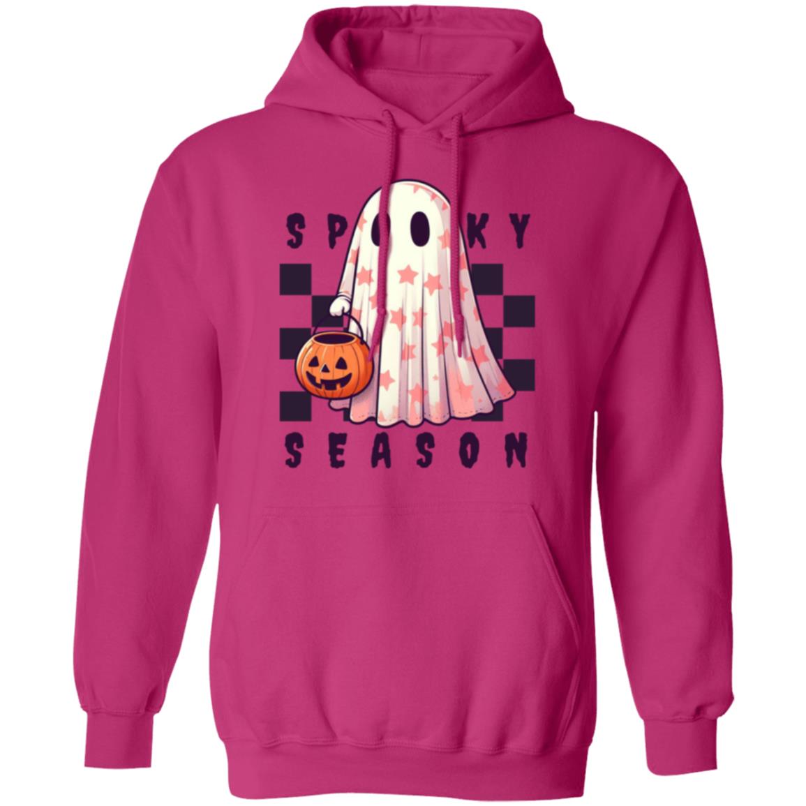 Spooky Season Ghost Halloween Pullover Hoodie