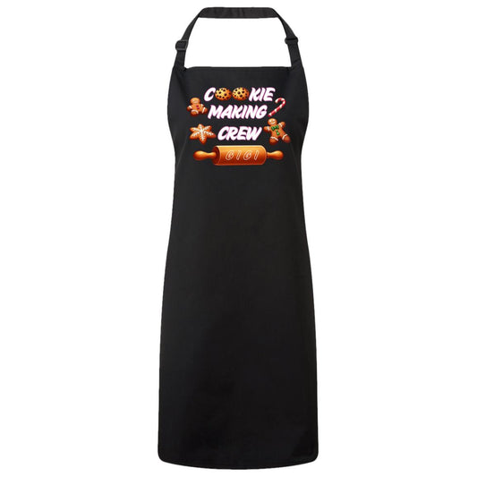 Cookie making crew (Gigi) Sustainable Unisex Bib Apron