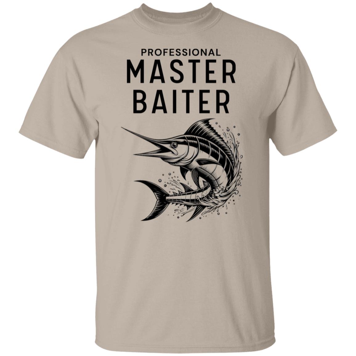 Professional Master Baiter Funny Fishing  T-Shirt