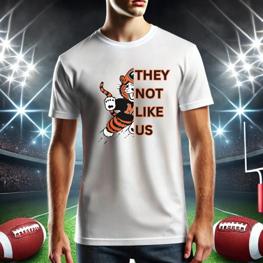 Massillon TIGERS Football They Not Like Us T-Shirt