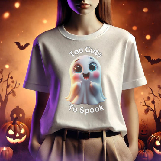 Too cute to spook t-shirt